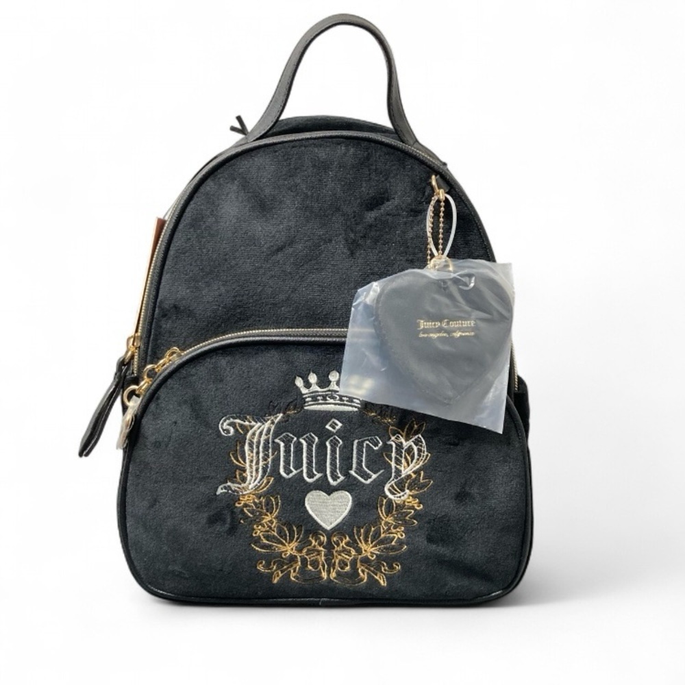 Juicy Couture Velour Heritage Backpack